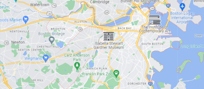 Boston MA Google Maps