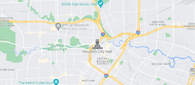 Houston TX Google Maps