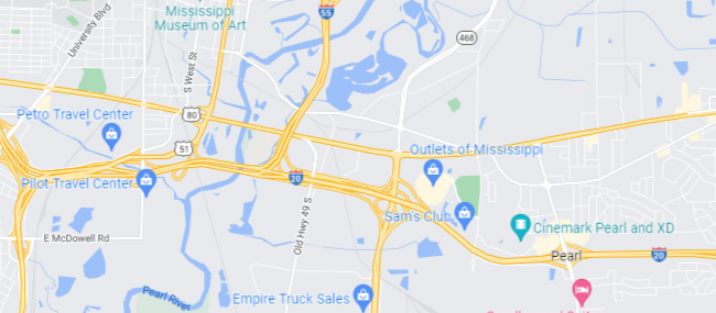 Jackson MS Google Maps
