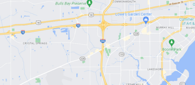 Jacksonville FL Google Maps
