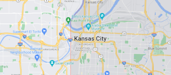 Kansas-City, KS Google Maps