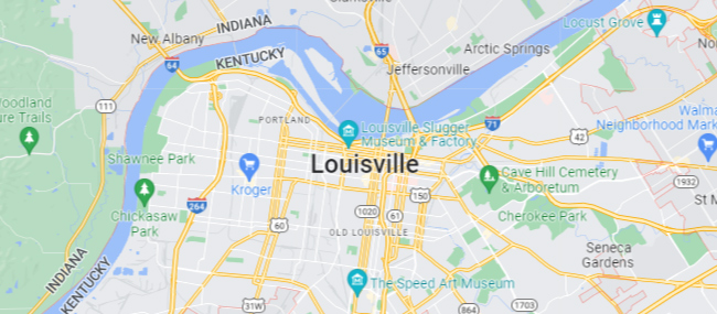 Louisville KY Google Maps