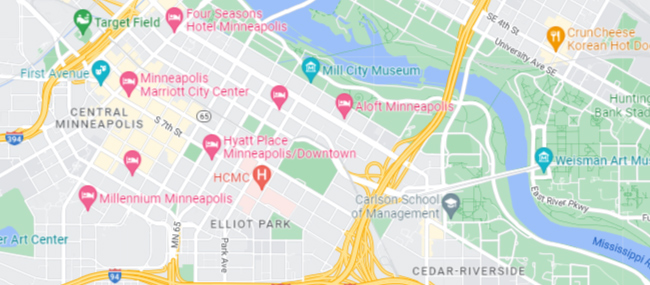 Minneapolis MN Google Maps
