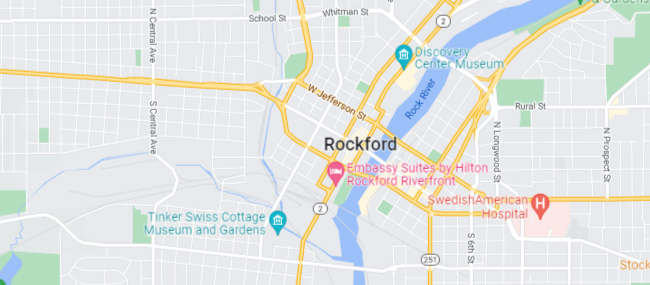 Rockford IL Google Maps