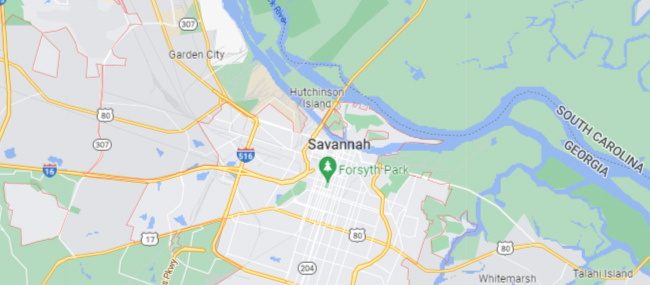 Savannah GA Google Maps