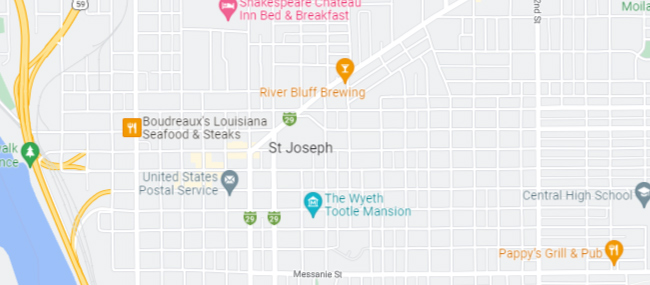 St. Joseph MO Google Maps