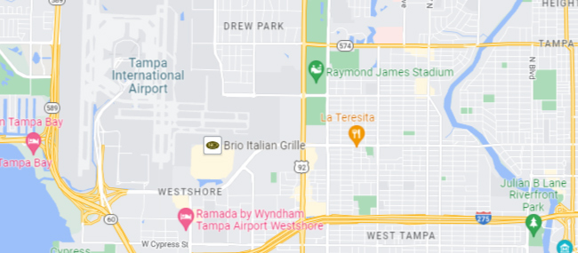 Tampa FL Google Maps