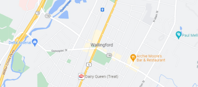 Wallingford CN Google Maps