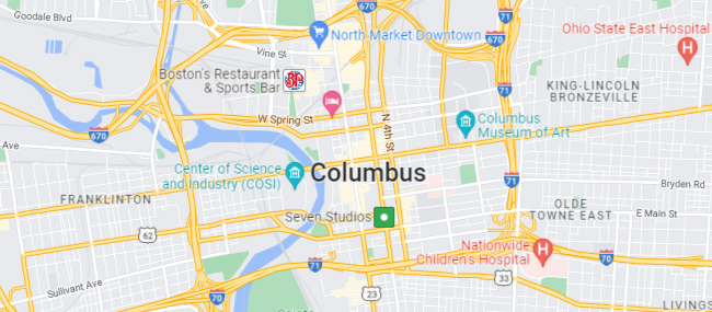 Columbus OH Google Maps