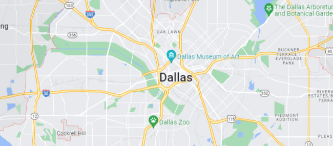 Dallas TX Google Maps