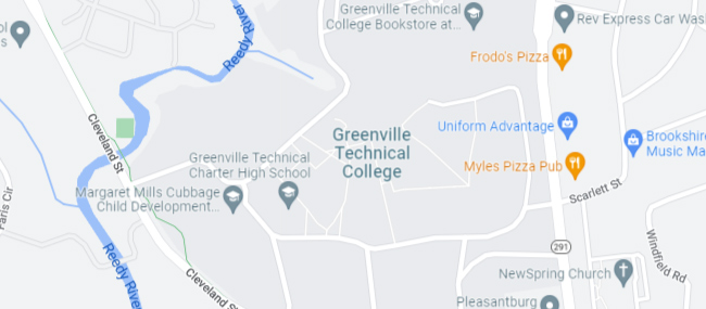 Greenville, SC Google Maps