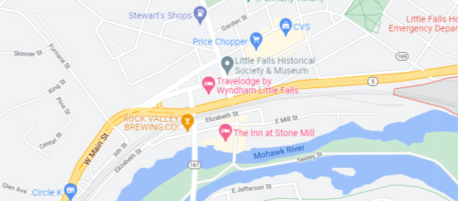 Little Falls NY Google Maps