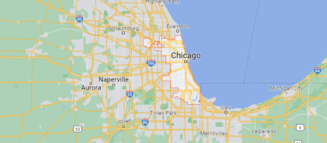 Chicago IL Google Maps