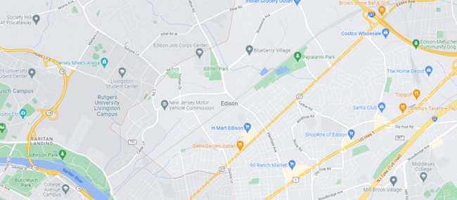 Edison NJ Google Maps