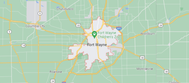 Fort Wayne IN Google Maps