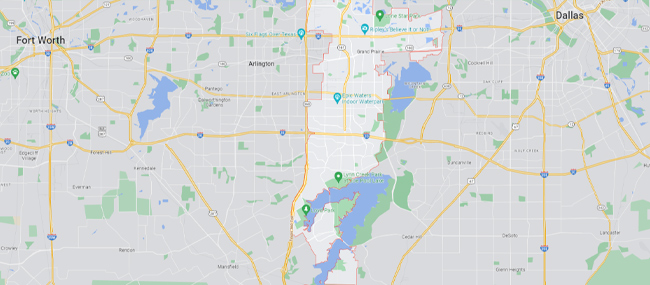 Grand Prairie TX Google Maps