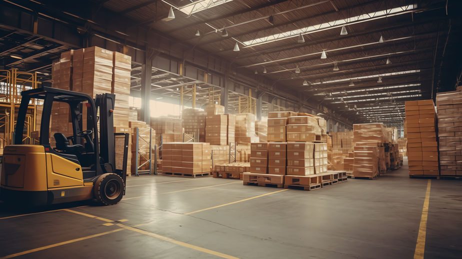 Warehouse of a third party logistics partner