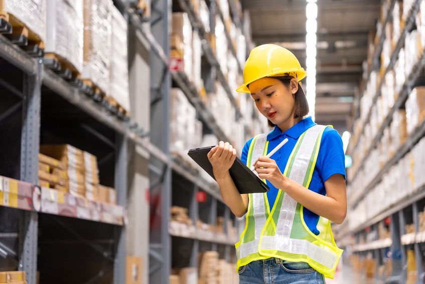 Worker at a Customer Fulfillment Warehouse
